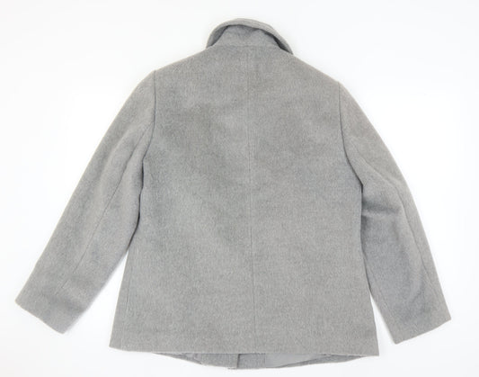 Womens UK Size 16 Isle Grey Overcoat