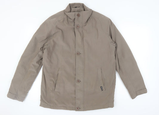 Wellington Men's Brown Mid-Length Casual Jacket Size 40