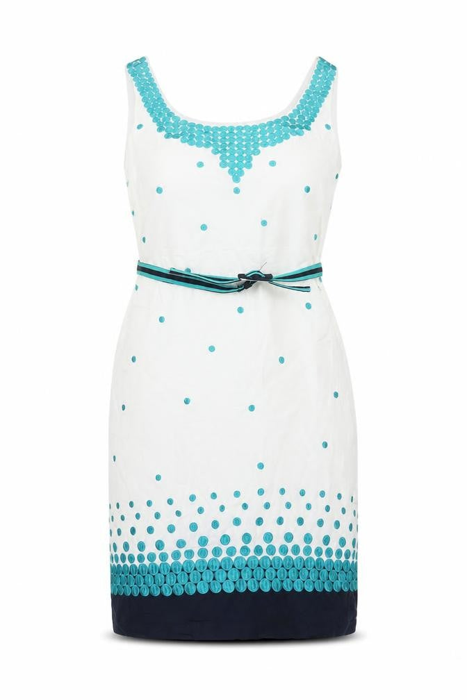 Per Una Women's Multicolour Polka Dot Dress 12L