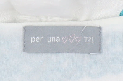 Per Una Women's Multicolour Polka Dot Dress 12L