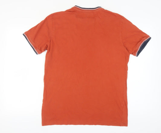 Original Penguin Orange Men's Large Crew Neck T-Shirt