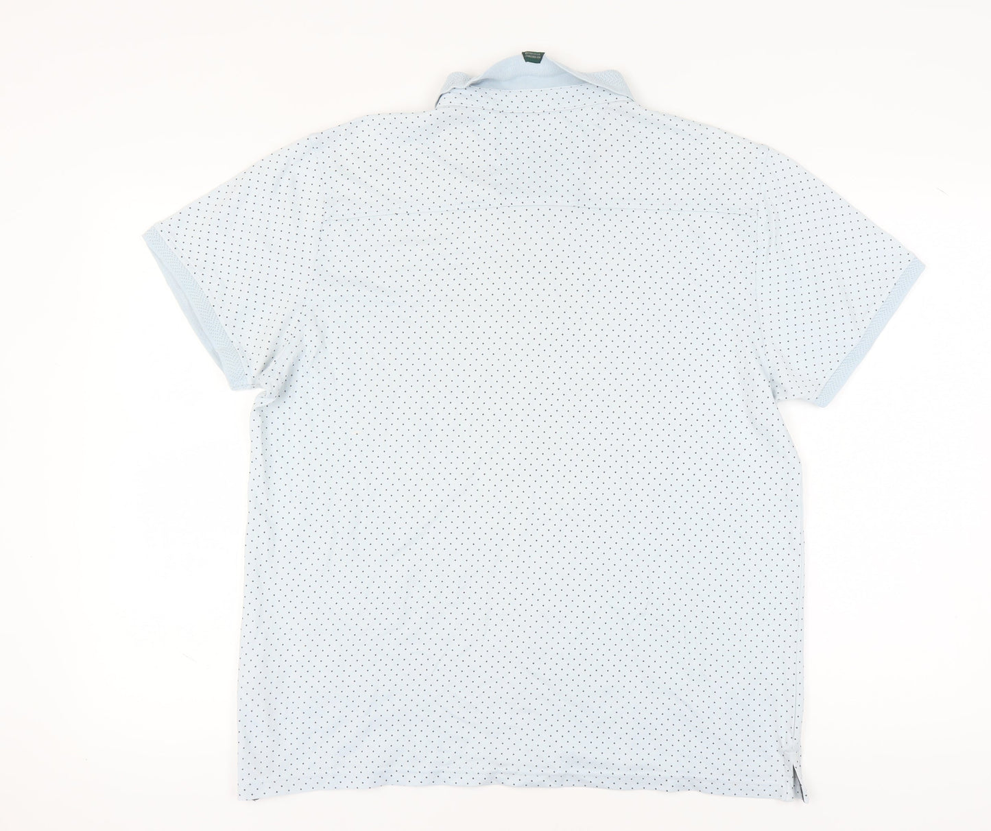 Racing Green Men's Blue Polo Shirt - Size L