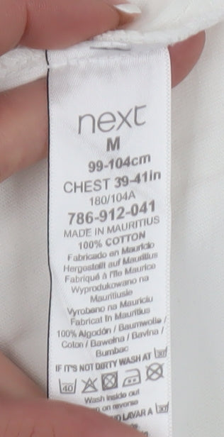 Next Men's White Volkswagen Graphic T-Shirt - Medium