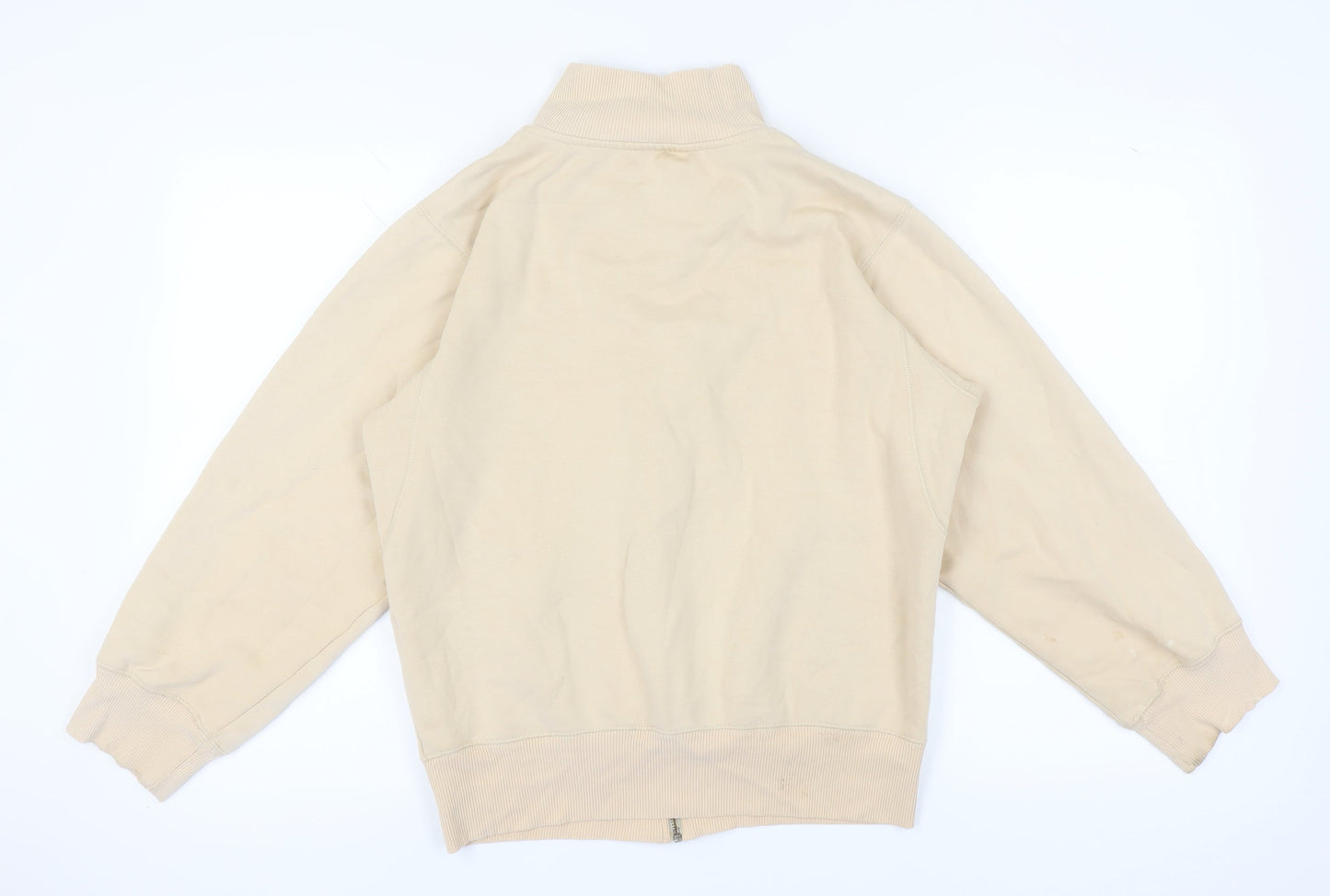 Nike Boys Beige Full Zip Sweatshirt XS