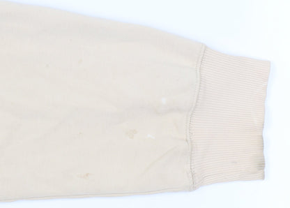 Nike Boys Beige Full Zip Sweatshirt XS