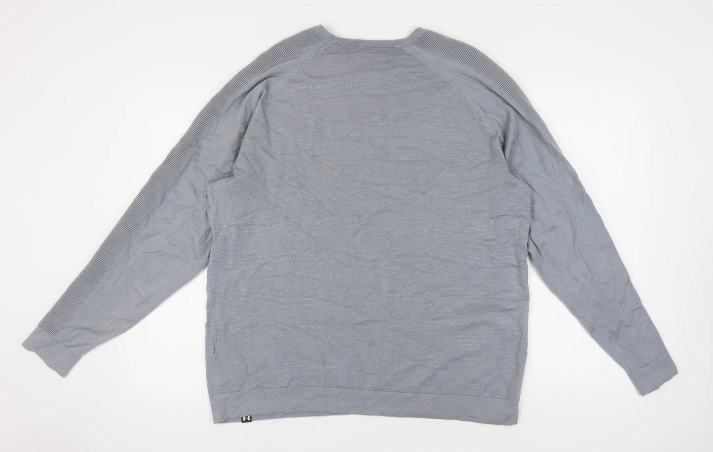 Under Armour Men's Grey 2XL Sweatshirt, Lightweight, Crew Neck