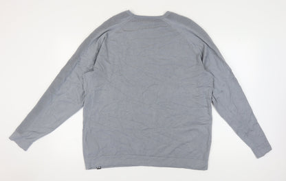 Under Armour Men's Grey 2XL Sweatshirt, Lightweight, Crew Neck