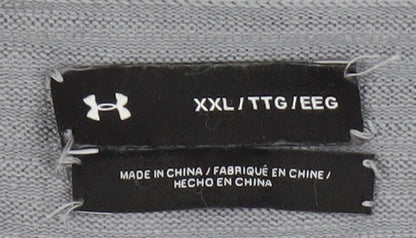 Under Armour Men's Grey 2XL Sweatshirt, Lightweight, Crew Neck