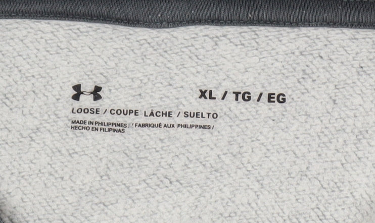Under Armour Men's Grey XL Pullover Hoodie