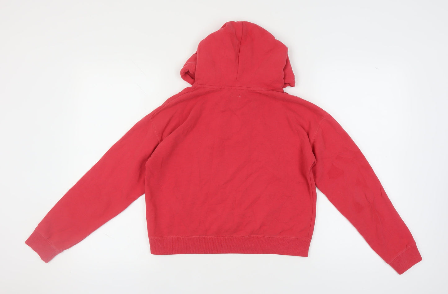 Womens UK Size 8 Jack Wills Red Pullover Hoodie