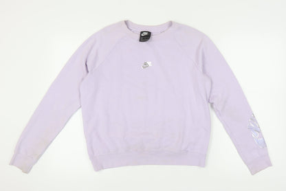Nike Women's Purple Pullover Sweatshirt M