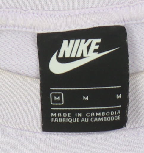 Nike Women's Purple Pullover Sweatshirt M