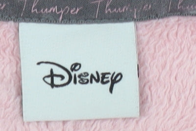 Womens UK Size S Disney Pink Pullover Sweatshirt