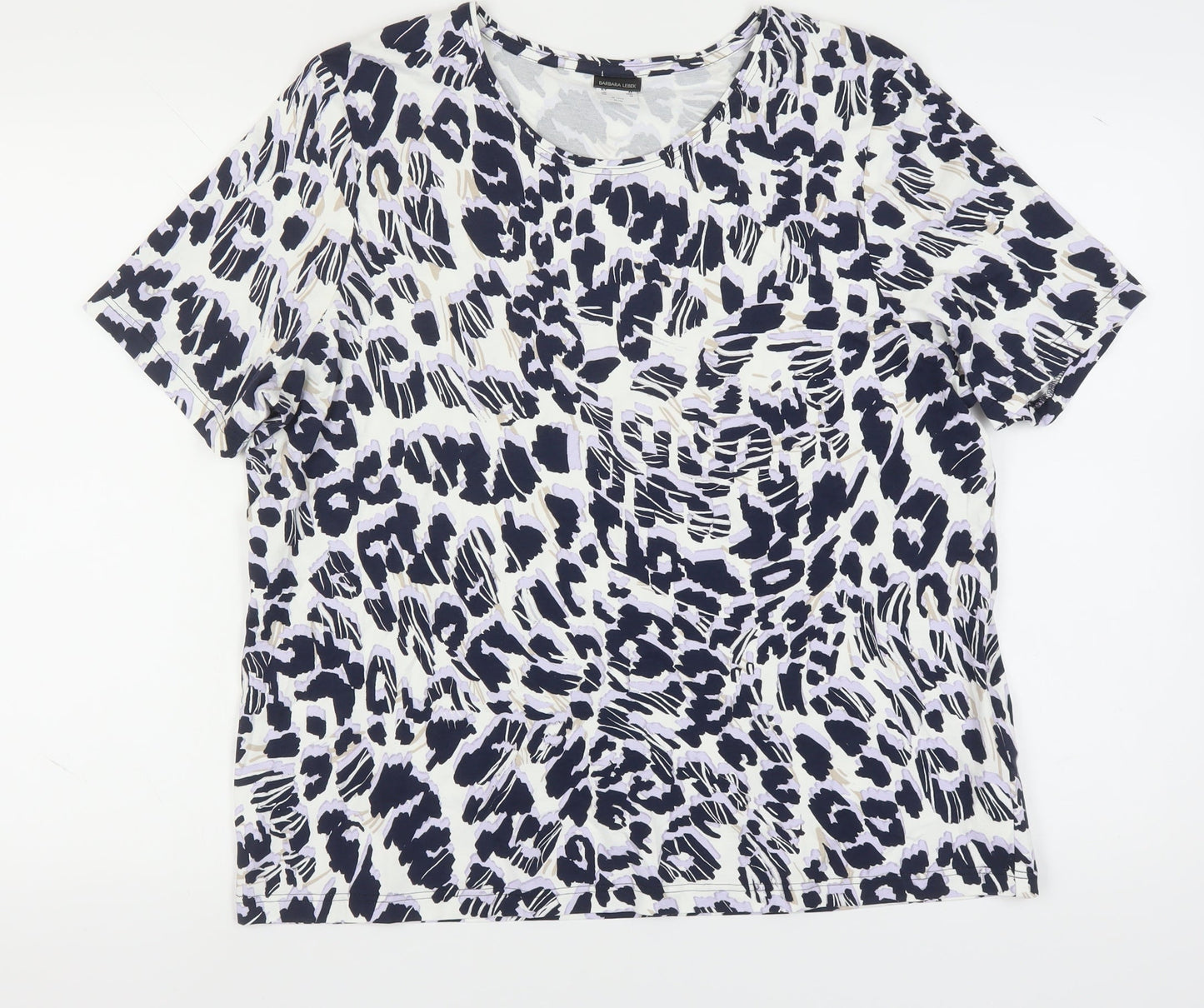 Barbara Lebek Women's Multicoloured T-Shirt Size 20