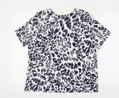 Barbara Lebek Women's Multicoloured T-Shirt Size 20