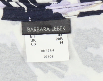 Barbara Lebek Women's Multicoloured T-Shirt Size 20