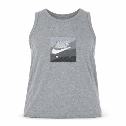 Mens UK Size M Nike Grey Gym & Training Running & Jogging Tank