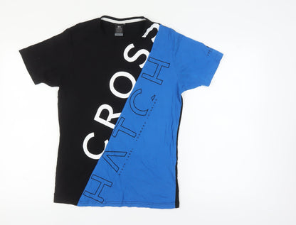 Mens UK Size S Crosshatch Multicoloured  T-Shirt