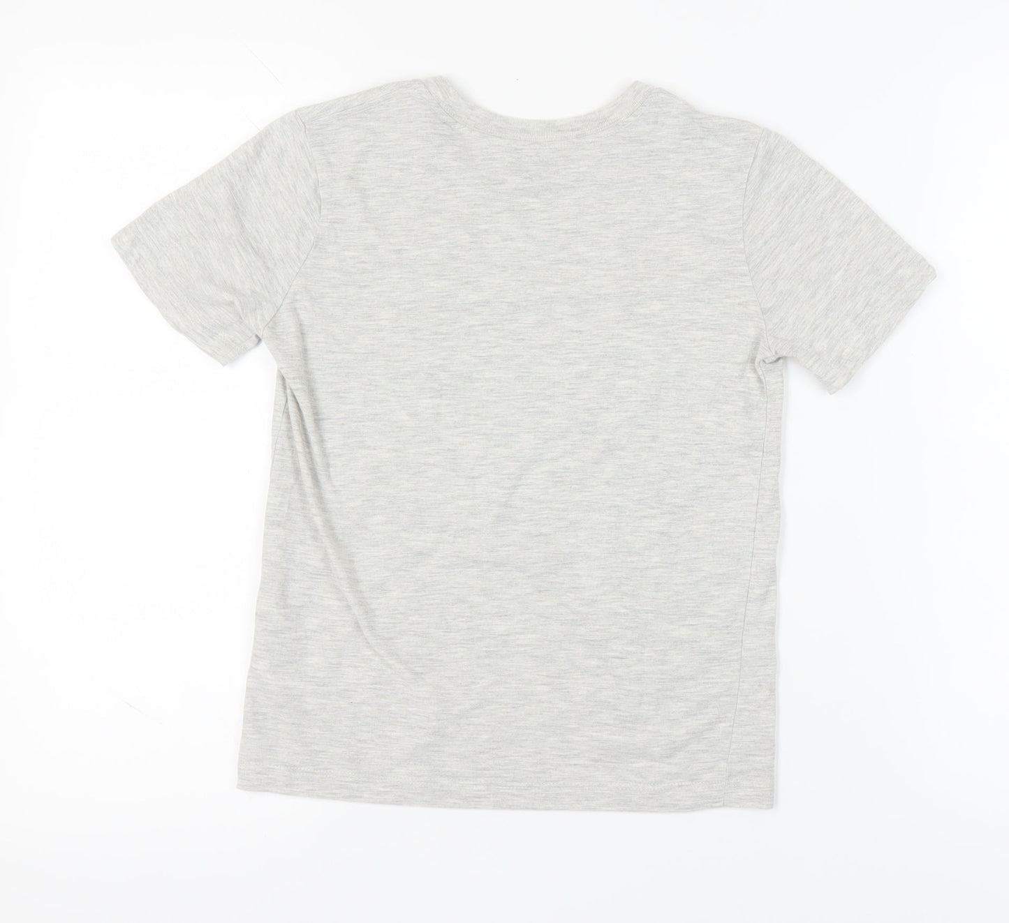 Reebok Boys Grey T-Shirt, 9-10 Years, Basic Crew Neck