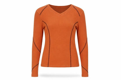 Womens UK Size S NA-KD Orange Basic T-Shirt