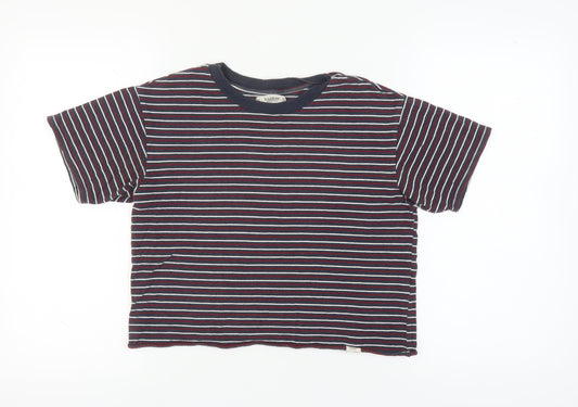 Unisex Adults UK Size M Pull&Bear Multicoloured Basic T-Shirt