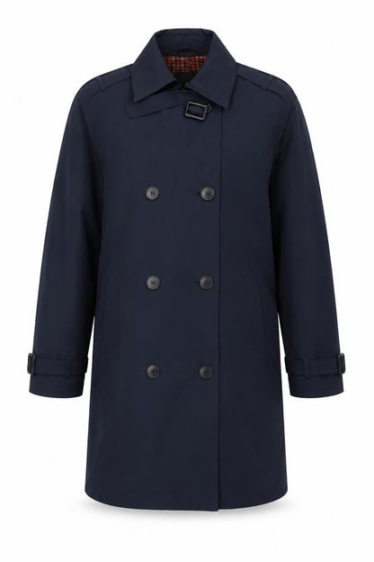 Mens UK Size XS Zara Blue Trench Coat
