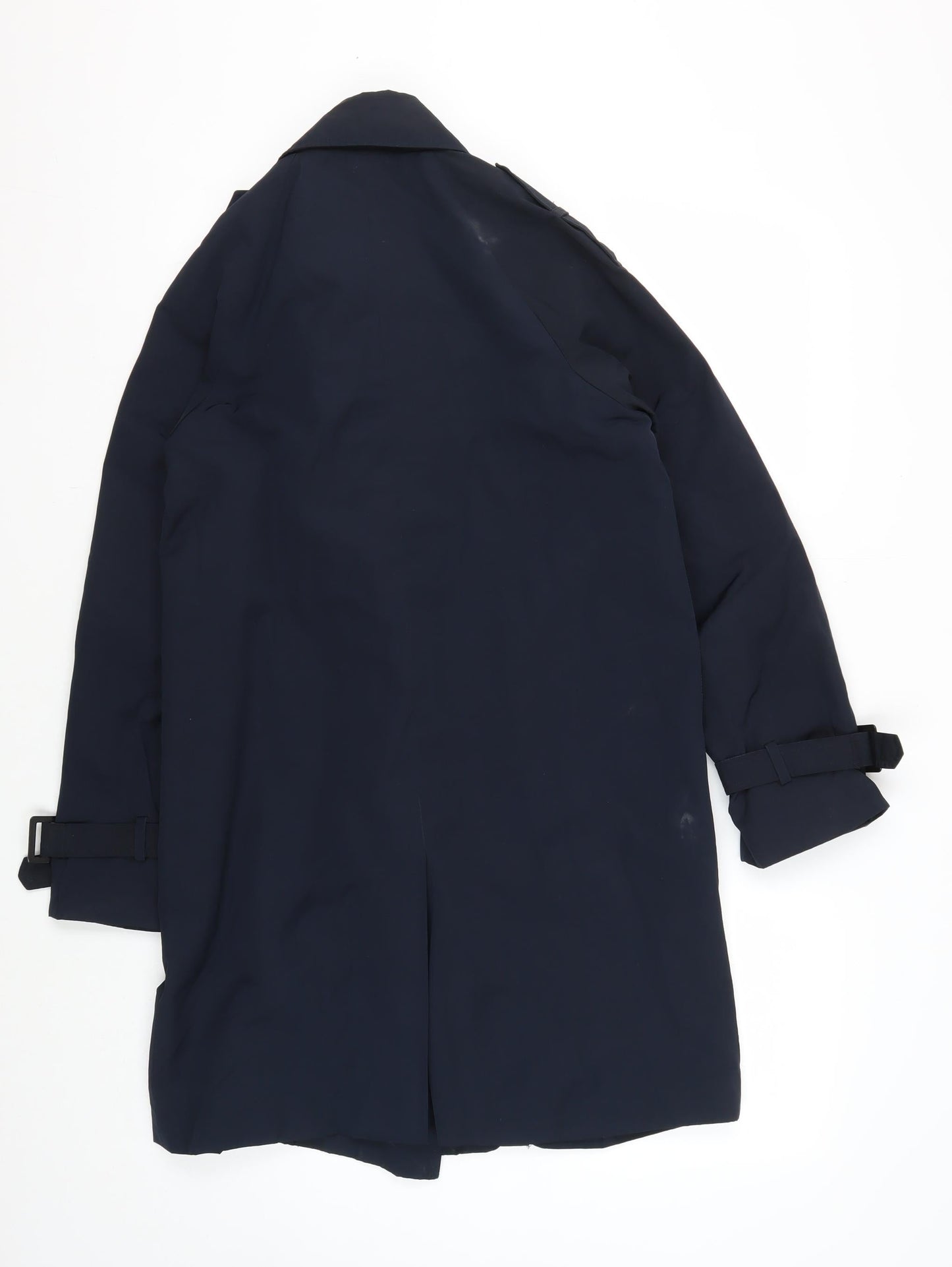 Mens UK Size XS Zara Blue Trench Coat