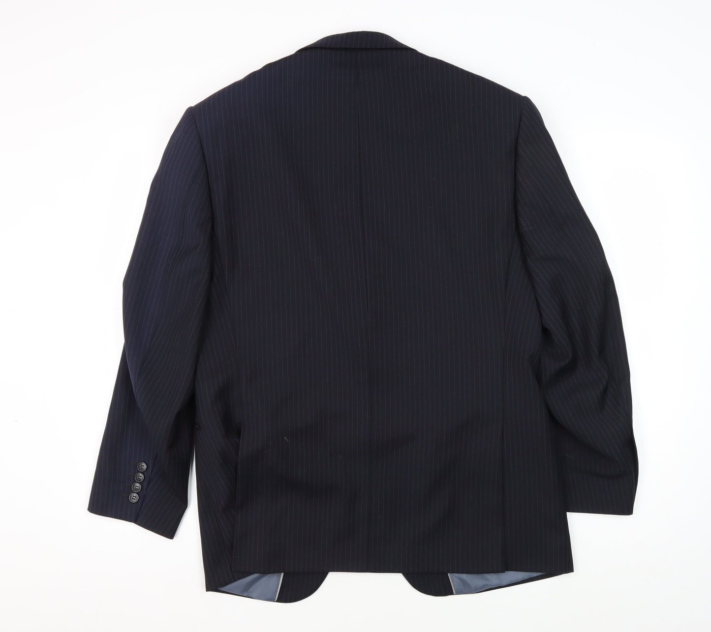 Mens UK Size 40 Marks and Spencer Regular Blue Suit Jacket