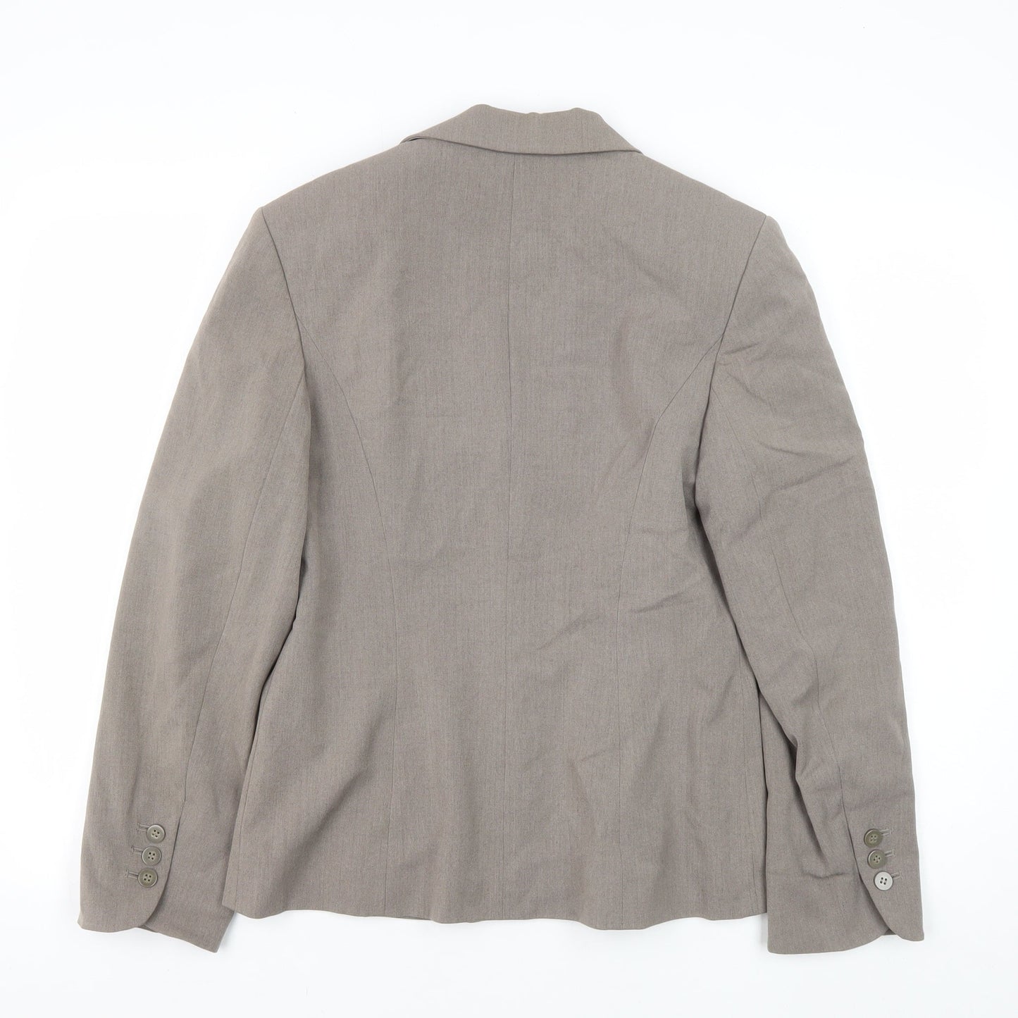 Next Women's Brown Blazer Size 10, Regular, Lined