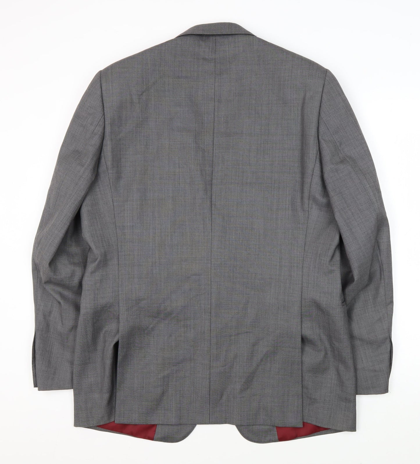 Mens UK Size 42 Jaeger Regular Grey Suit Jacket