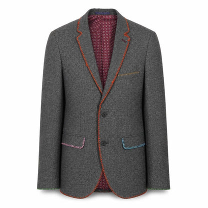 Mens UK Size M Burton Regular Grey Suit Jacket