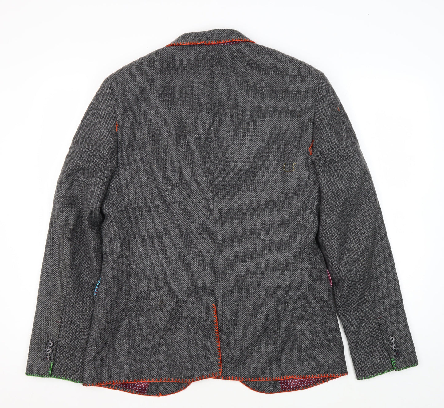 Mens UK Size M Burton Regular Grey Suit Jacket