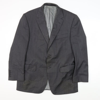 Mens UK Size 40 Marks and Spencer Regular Grey Suit Jacket