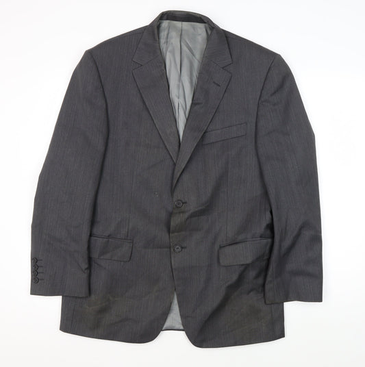 Mens UK Size 40 Marks and Spencer Regular Grey Suit Jacket