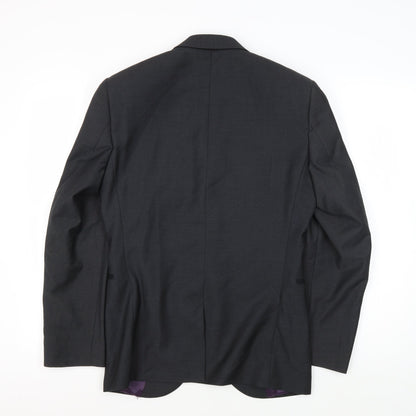 Mens UK Size 34 NEXT Regular Black Suit Jacket