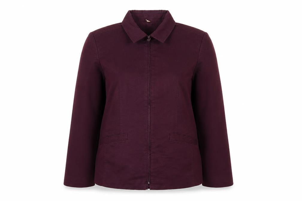 Womens UK Size 14 No Data Purple Basic Jacket