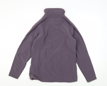 Regatta Women's Purple Basic Jacket Size 10, Full Zip, Softshell