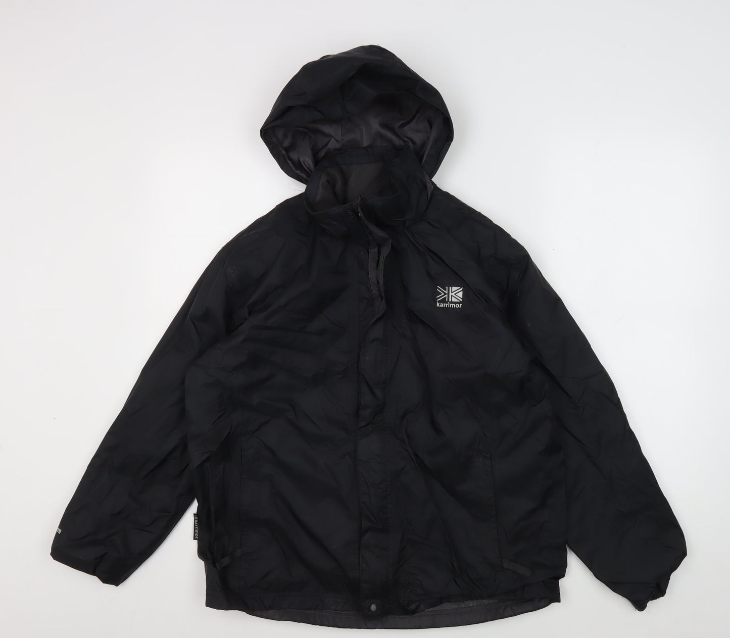 Karrimor Boys Black Waterproof Rain Coat Jacket 13 Years