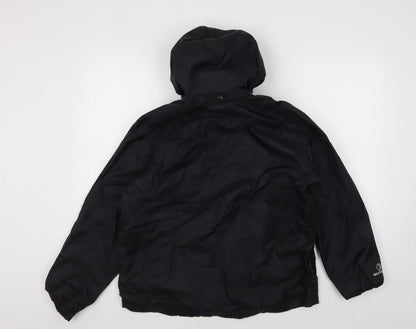 Karrimor Boys Black Waterproof Rain Coat Jacket 13 Years