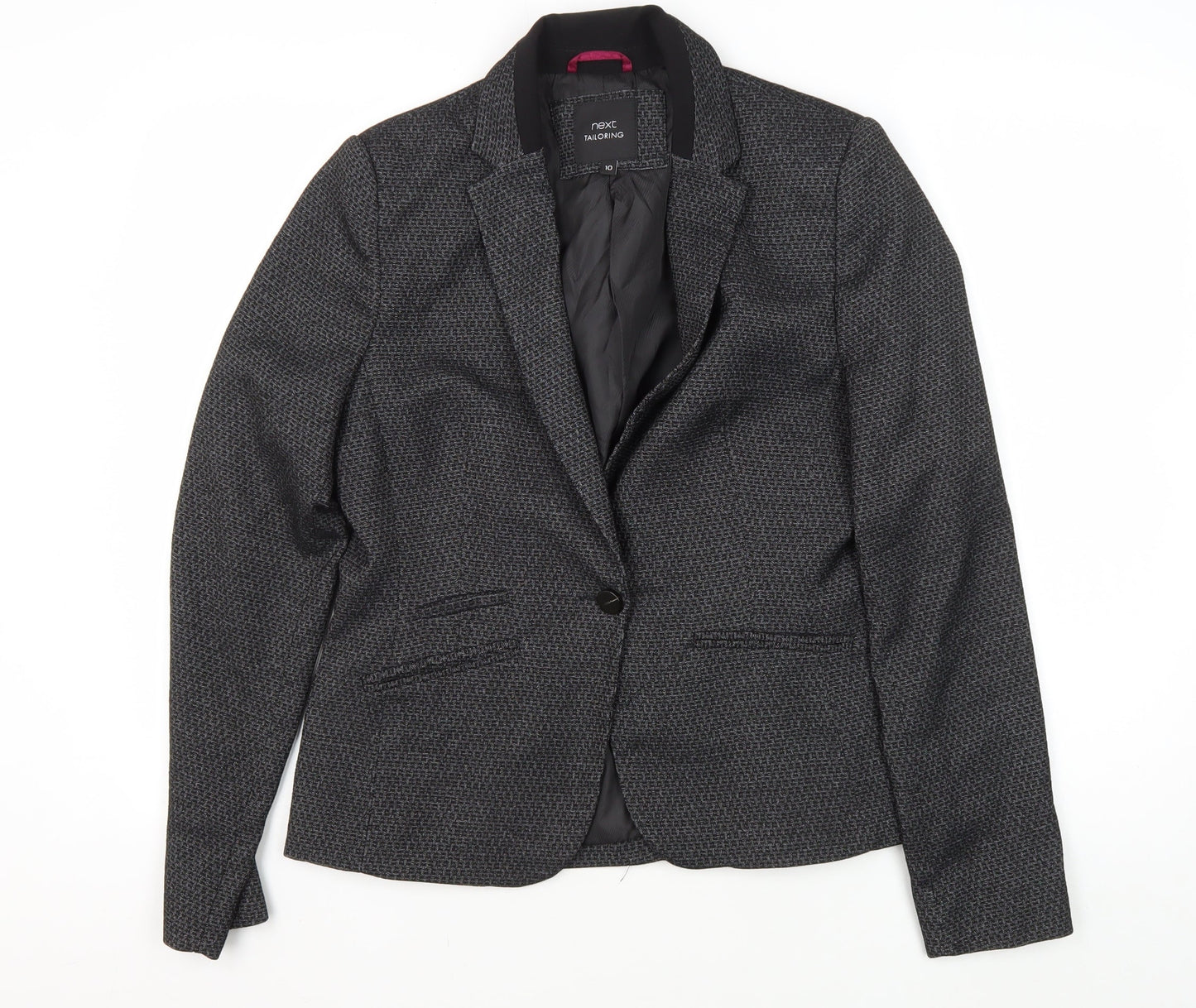 Next Women's Grey Blazer Size 10, Modern Business Wear