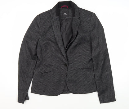 Next Women's Grey Blazer Size 10, Modern Business Wear