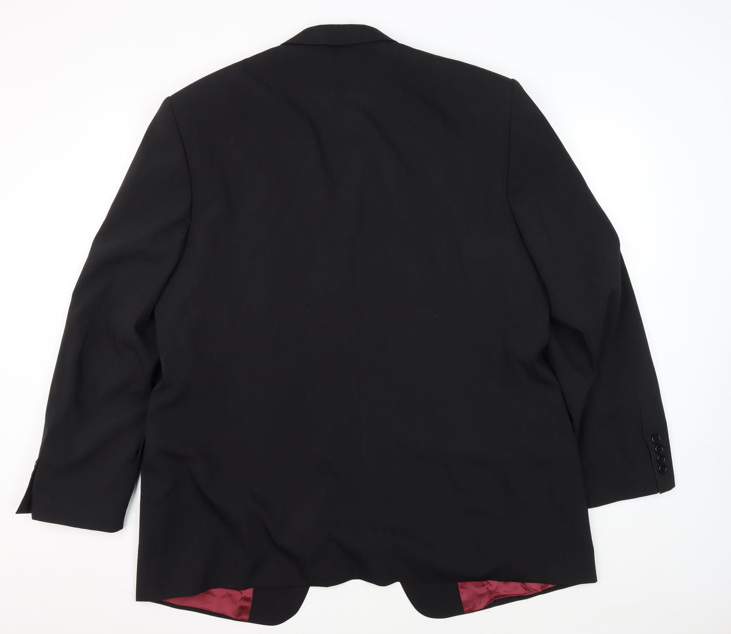 Mens UK Size 46 Daniel Grahame Regular Black Suit Jacket