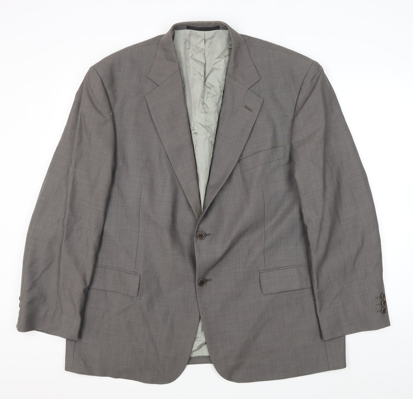 Mens UK Size 44 Marks and Spencer Regular Beige Suit Jacket