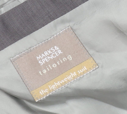 Mens UK Size 44 Marks and Spencer Regular Beige Suit Jacket