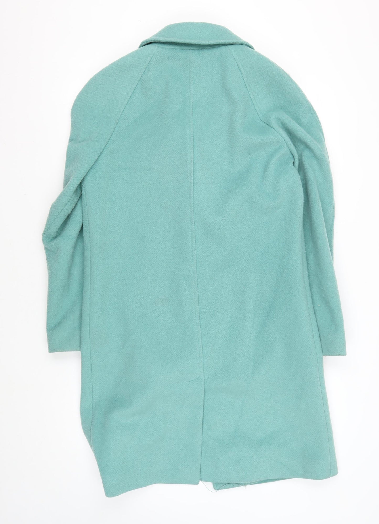 Womens UK Size 8 Marks and Spencer Green Overcoat