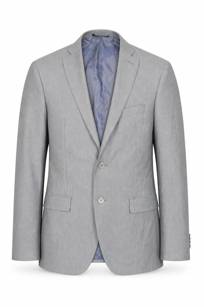 Mens UK Size 40 Zara Man Regular Grey Suit Jacket