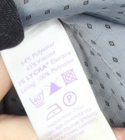 Autonomy Women's Black Pinstripe Suit Jacket Size 14