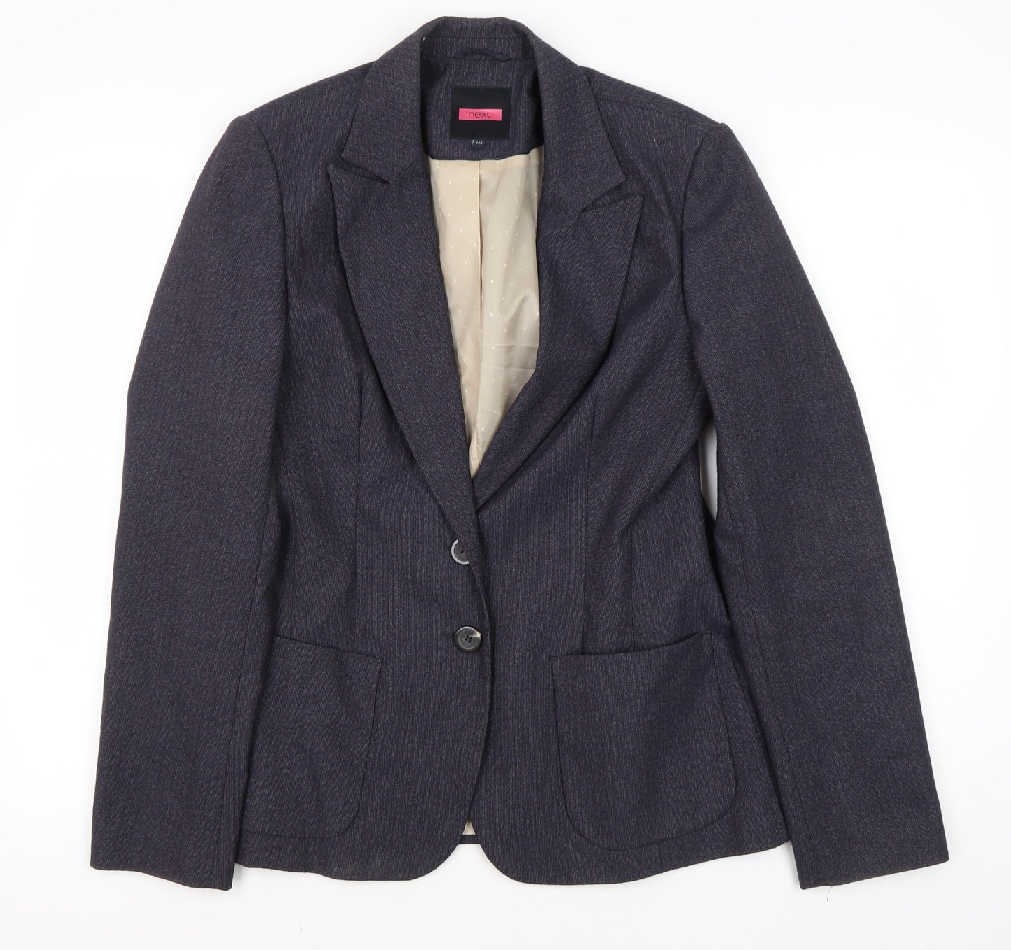 Next Women's Blue Blazer Jacket Size 14 Regular