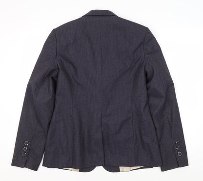 Next Women's Blue Blazer Jacket Size 14 Regular