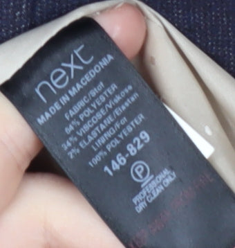 Next Women's Blue Blazer Jacket Size 14 Regular